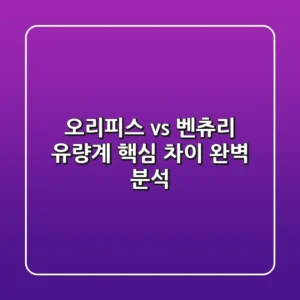 오리피스 vs 벤츄리 유량계: 핵심 차이 완벽 분석