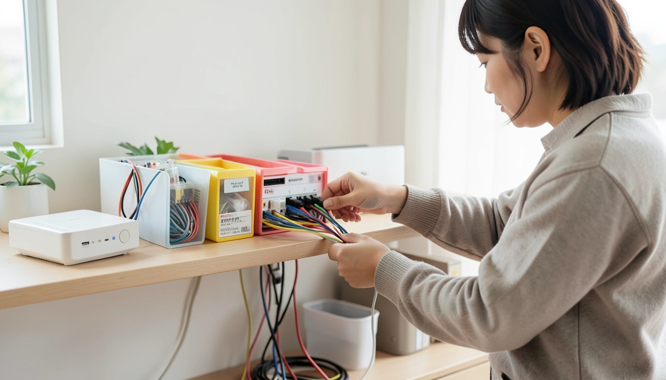 공유기 선 정리? 셋탑박스 숨기기? 다이소 꿀템 베스트 3