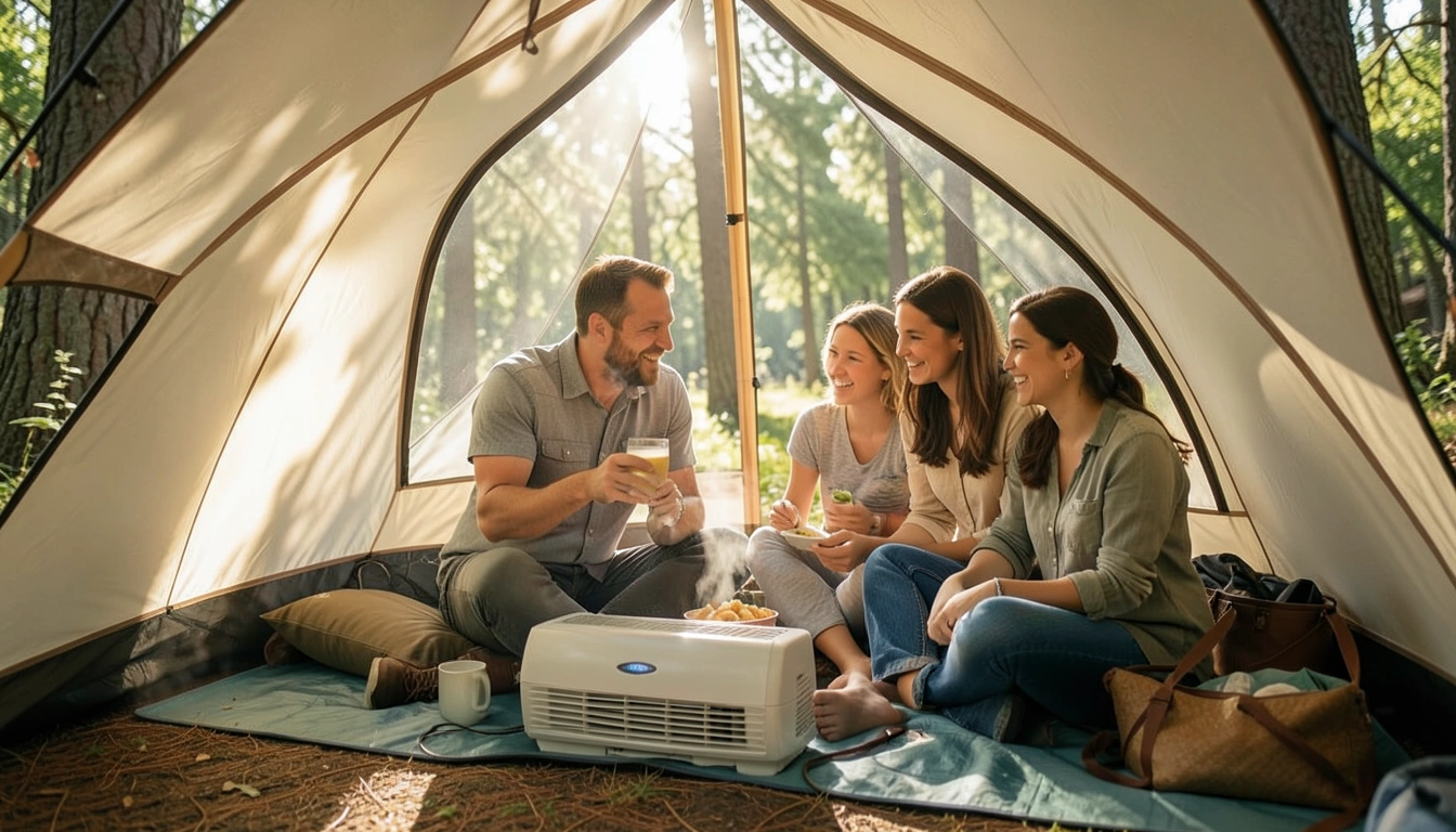 내 캠핑 스타일에 맞는 에어컨 선택 가이드: 이동식, 창문형, 그리고 DIY 간이 에어컨