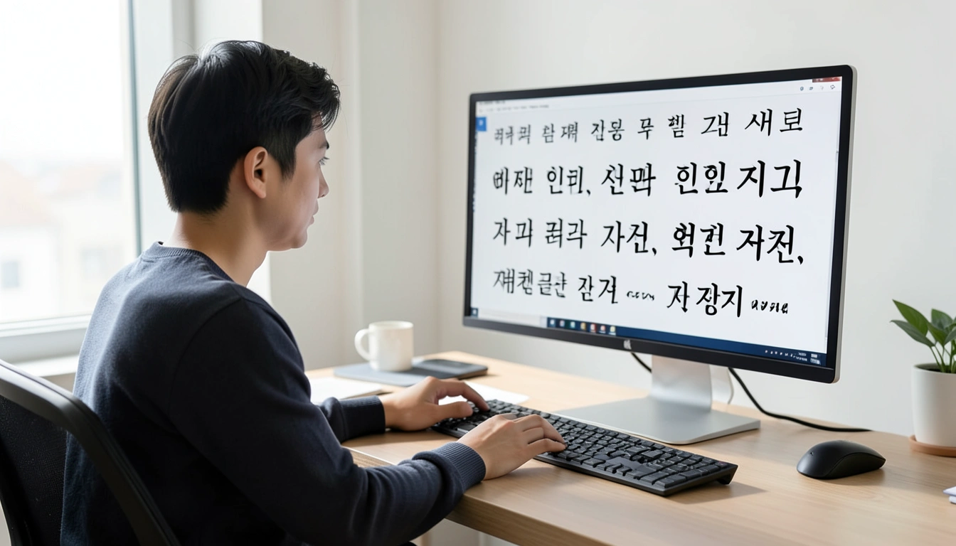 가독성 최우선: 본문 및 블로그 제작용 폰트 10선