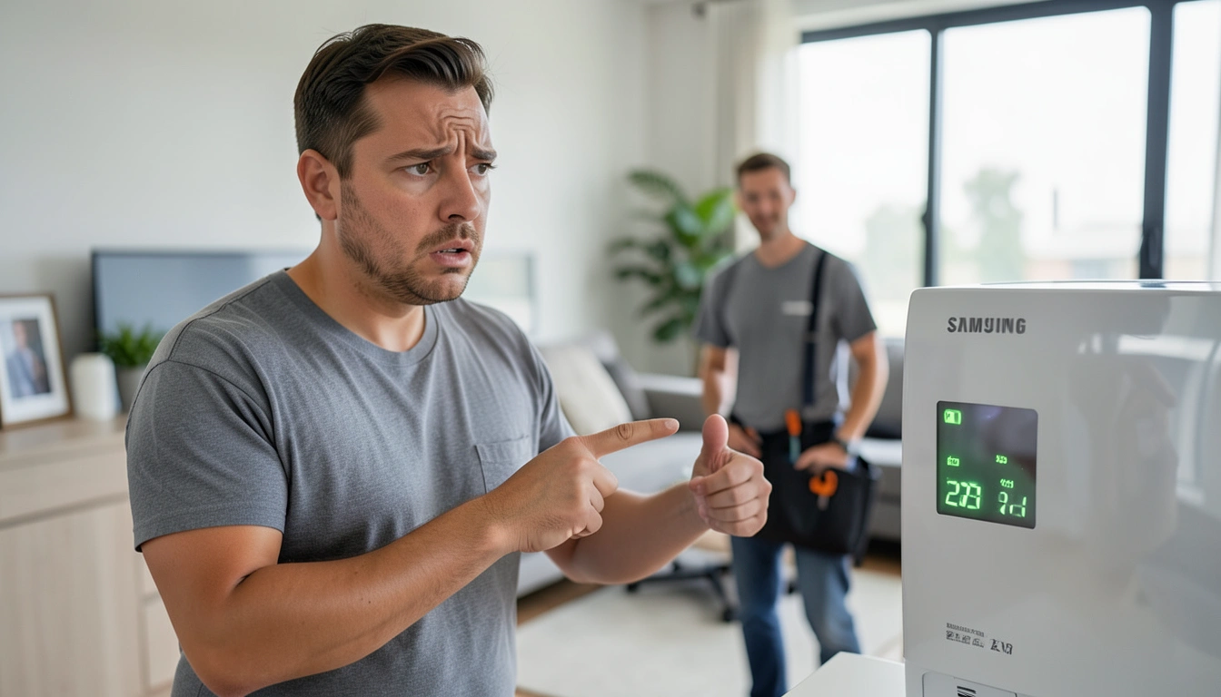 삼성 에어컨 고장, 에러 코드 진단과 유상/무상 수리 기준 완벽 정리