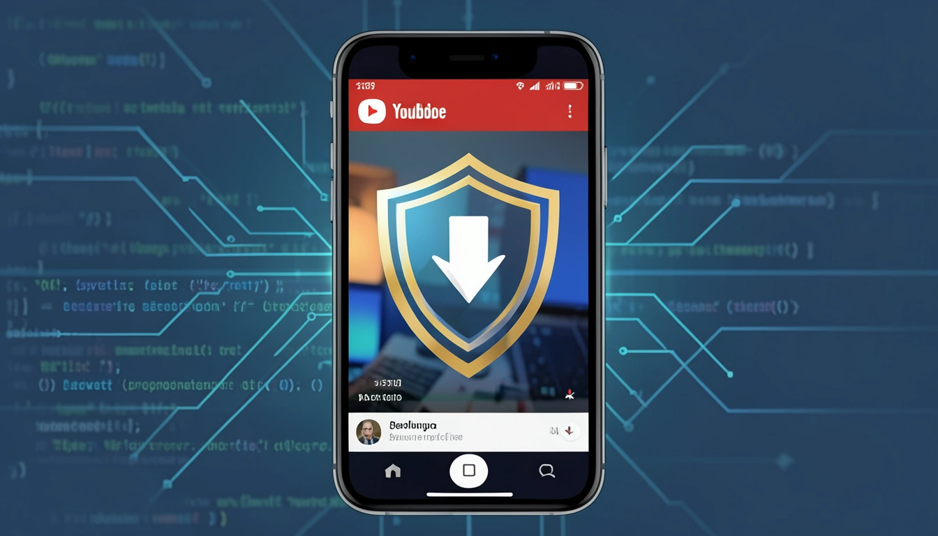 가장 안전한 방법: 유튜브 프리미엄 및 공식 다운로드 기능 활용